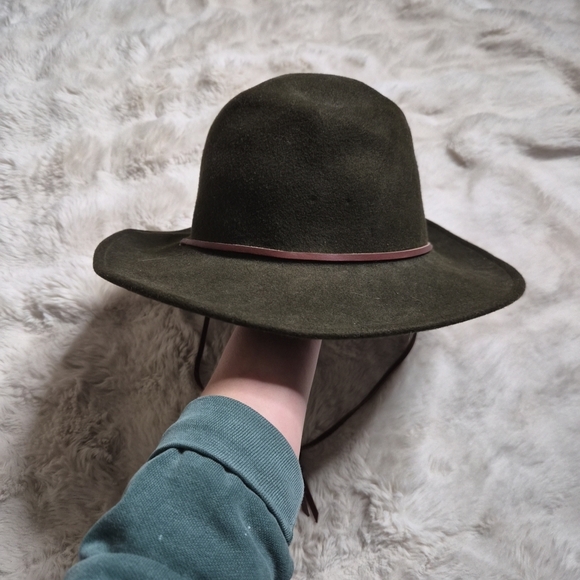 Vintage Wool Hat Boy Scouts Of America Size Large L Chin Strap Neck Tie Unisex ✨ main image 6